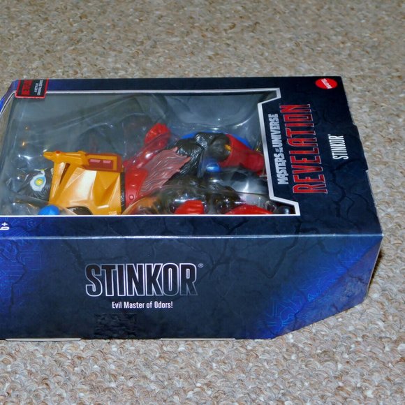 2021 Mattel Masters of the Universe Revelation 7" Masterverse Stinkor MIB New - Picture 4 of 10
